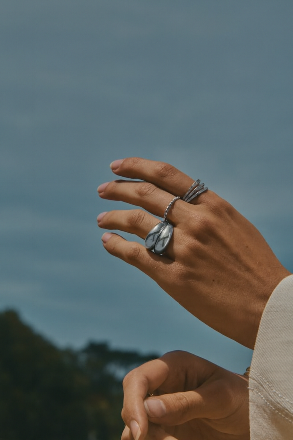 Chacha Ring Silver
