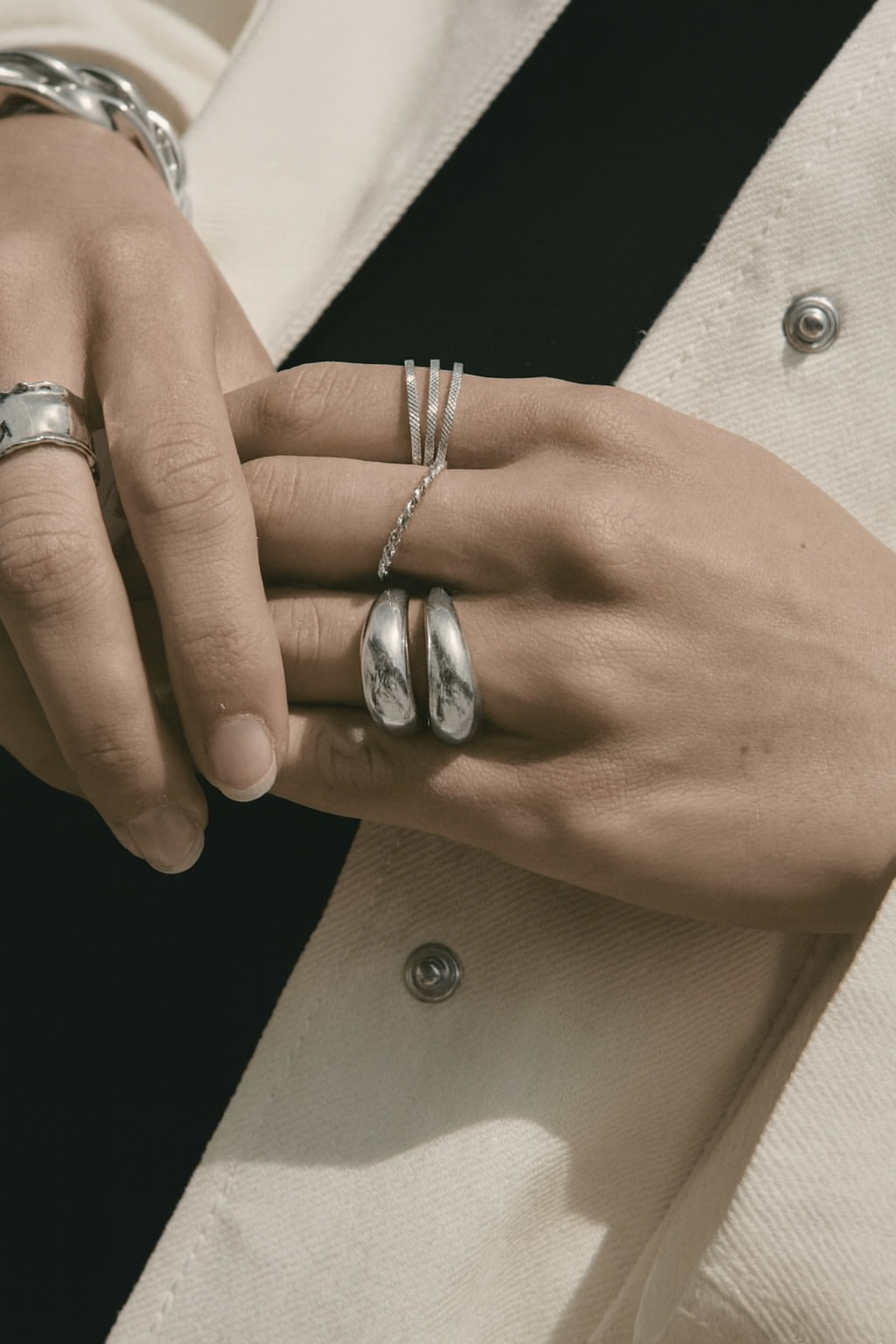 Chacha Ring Silver