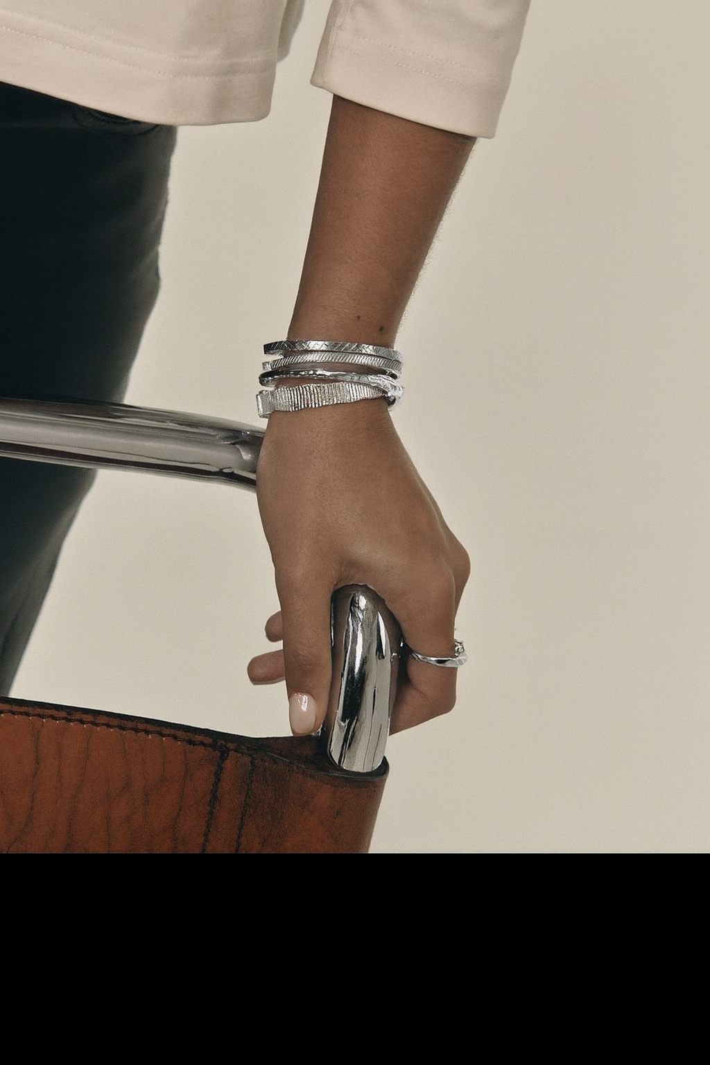 Sophie Bangle Silver