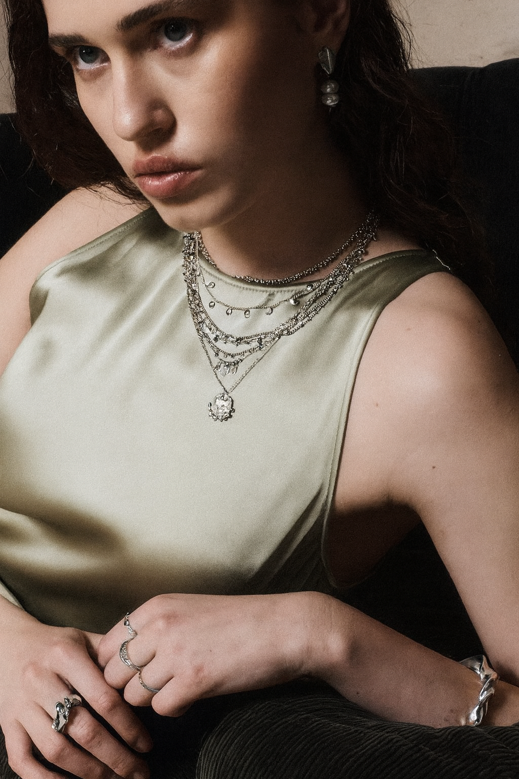Dorette Necklace Silver
