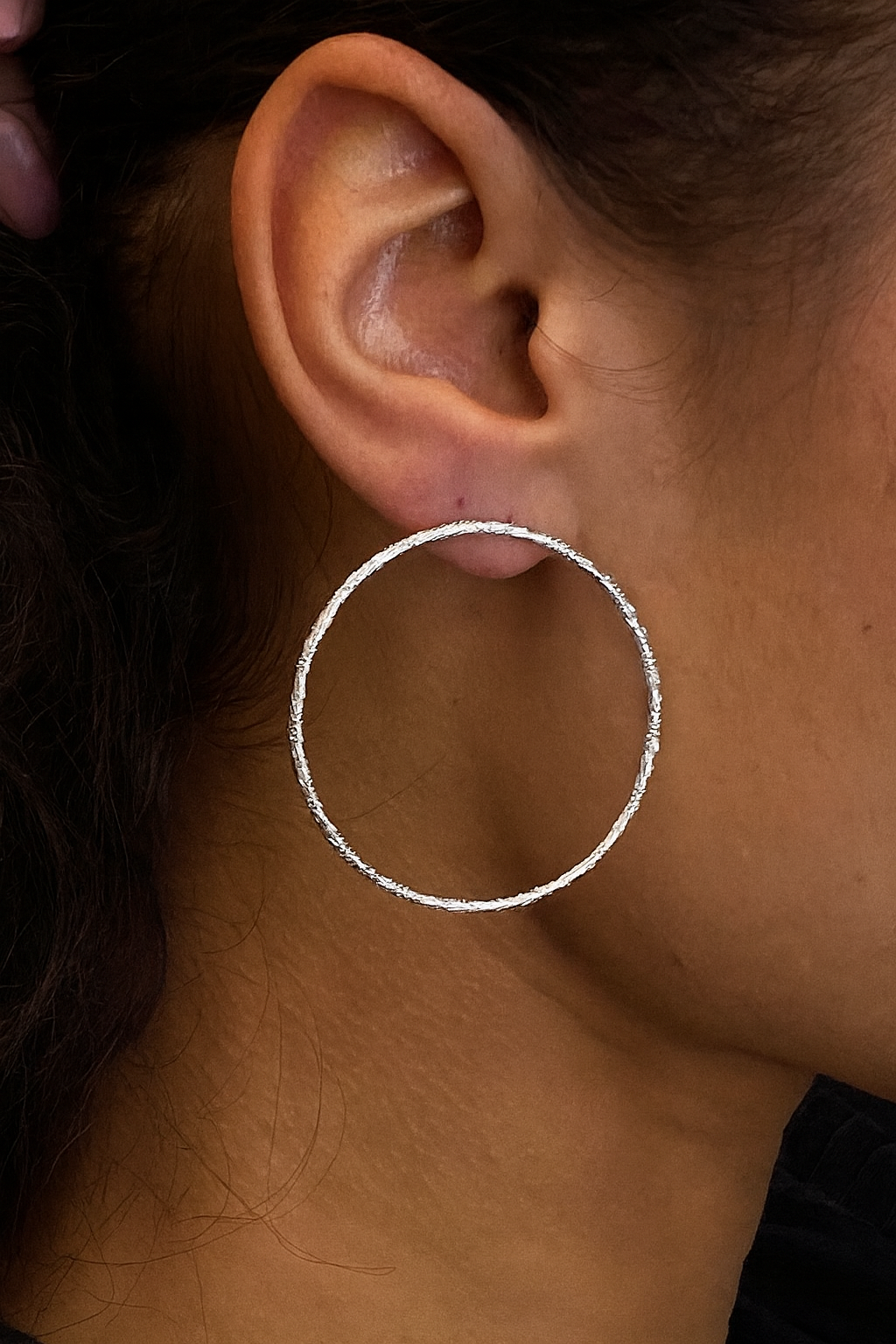 Oura Earring Silver