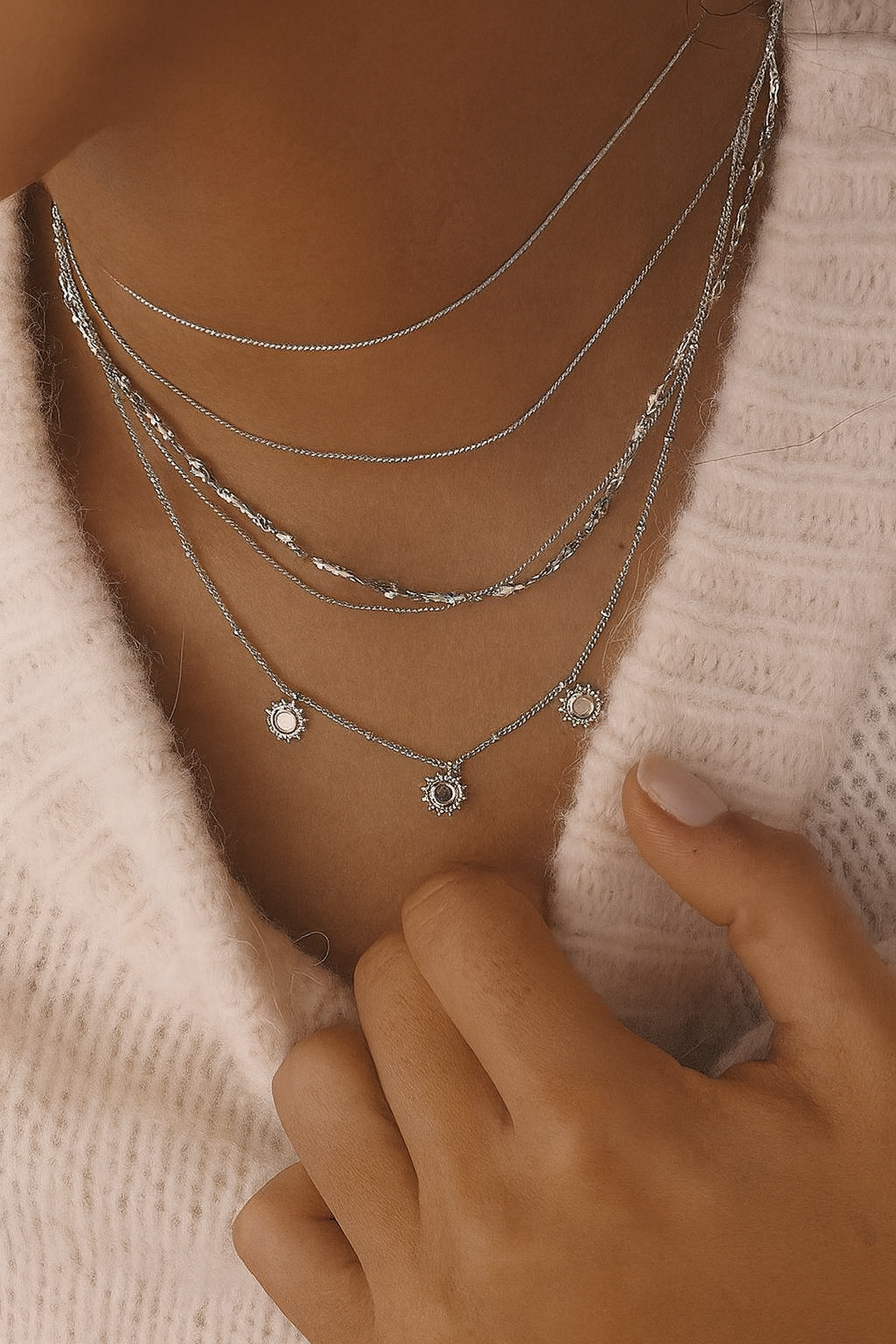 Edmond necklace Silver