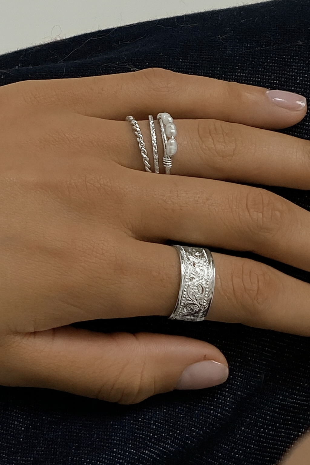 Cleope Ring Silver