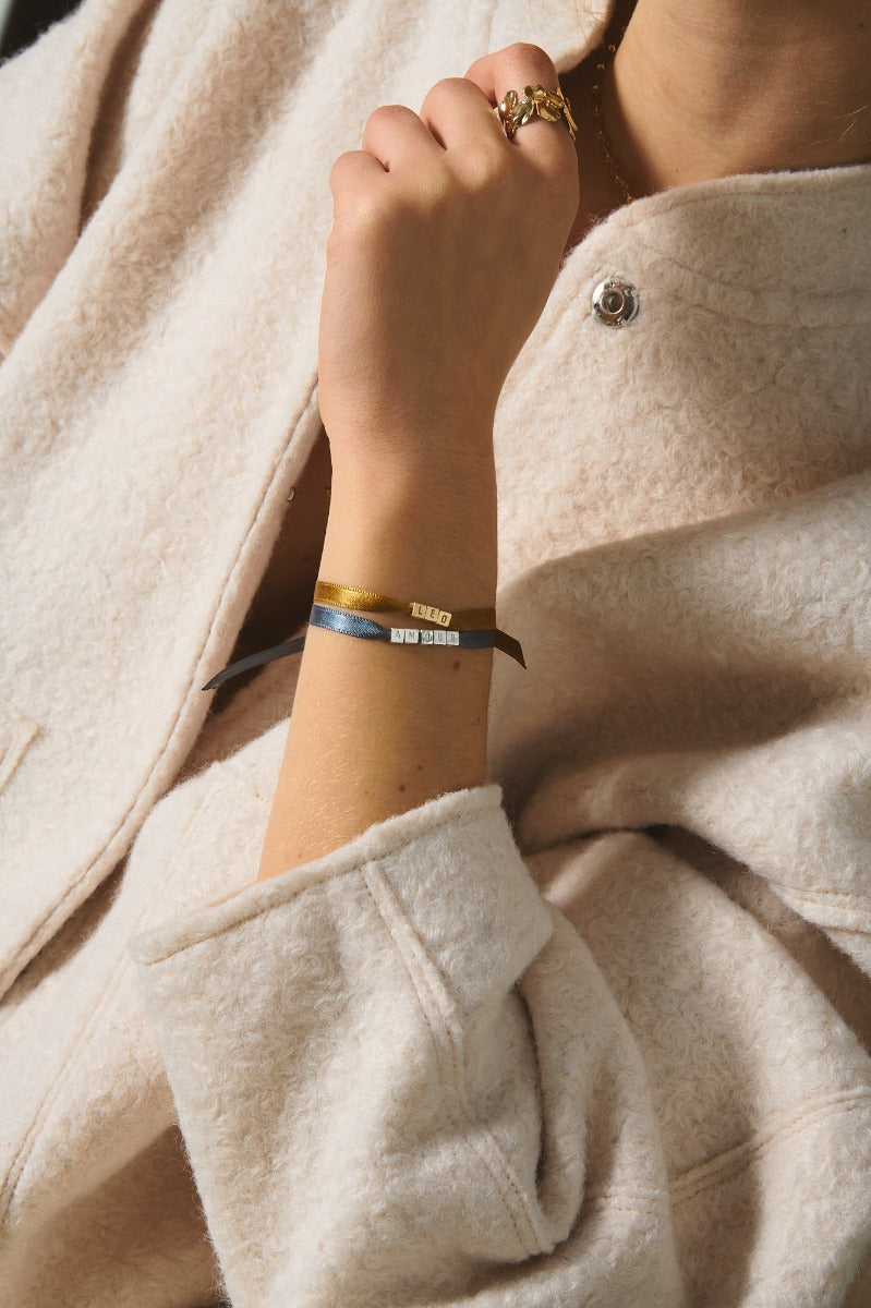Initiale Ribbon Bracelet