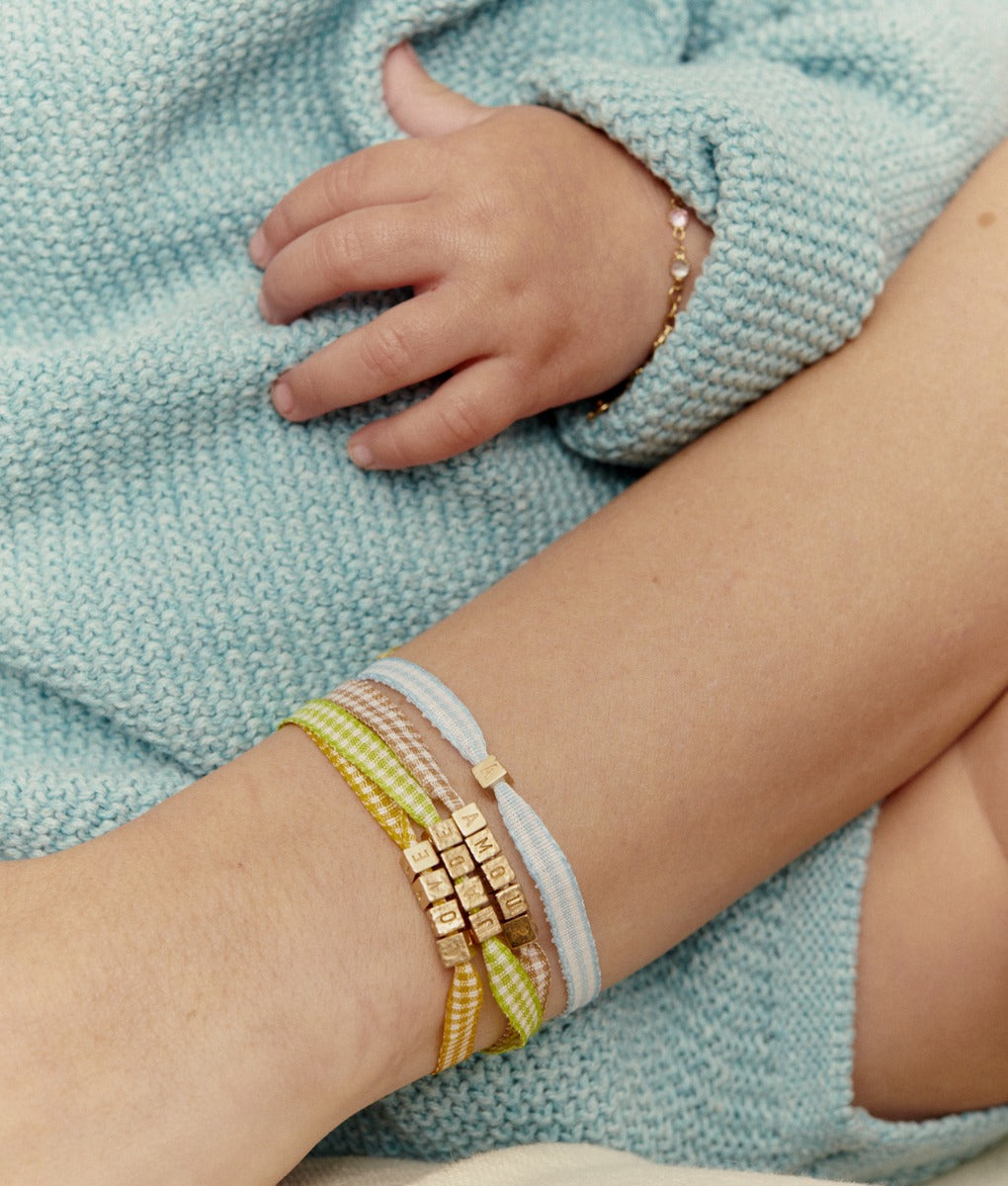 Initiale Ribbon Bracelet