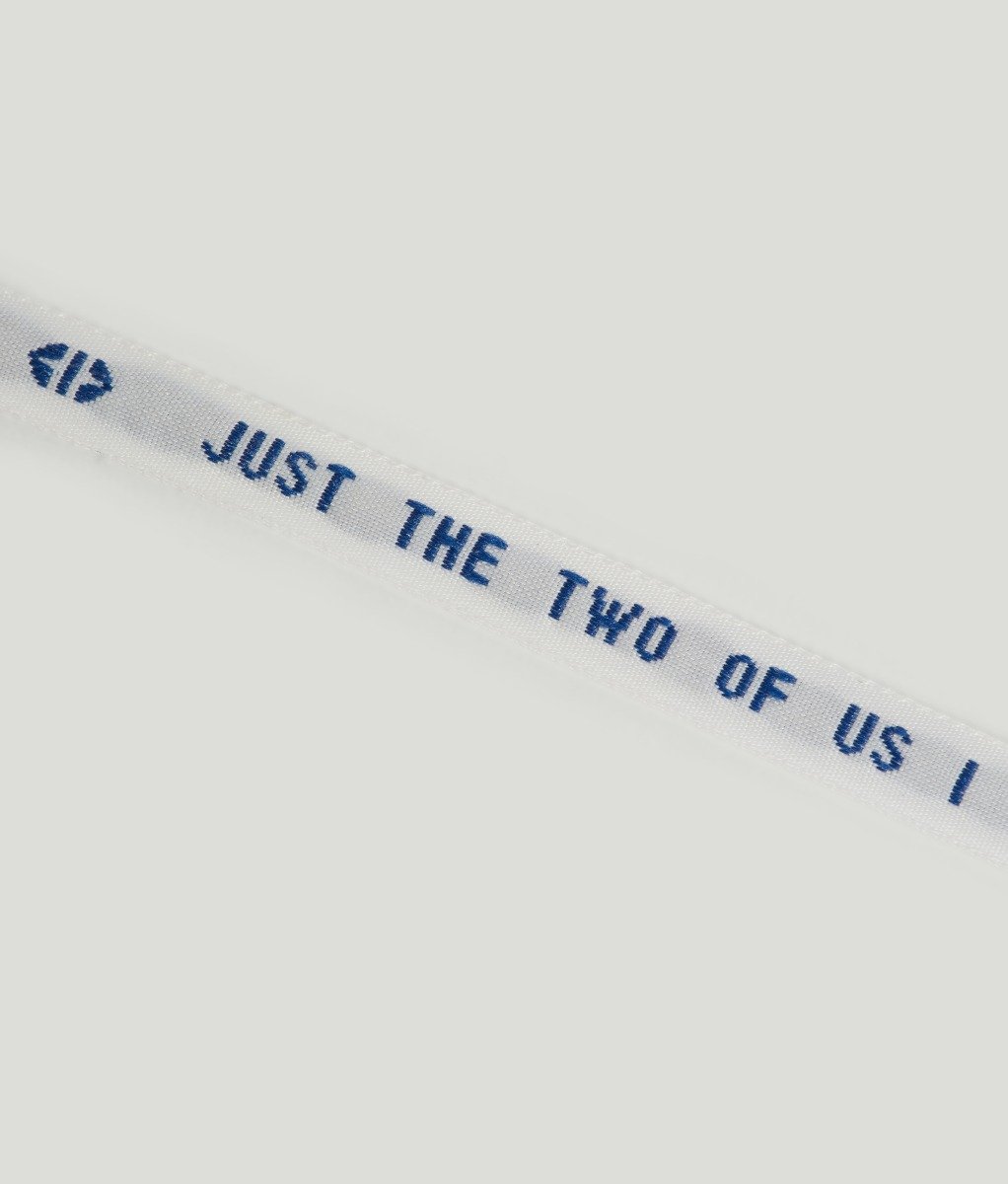 Just the 2 of Us Ribbon Bracelet