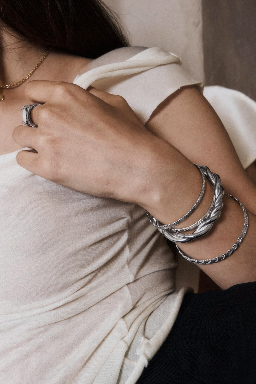 Strida Bangle Silver