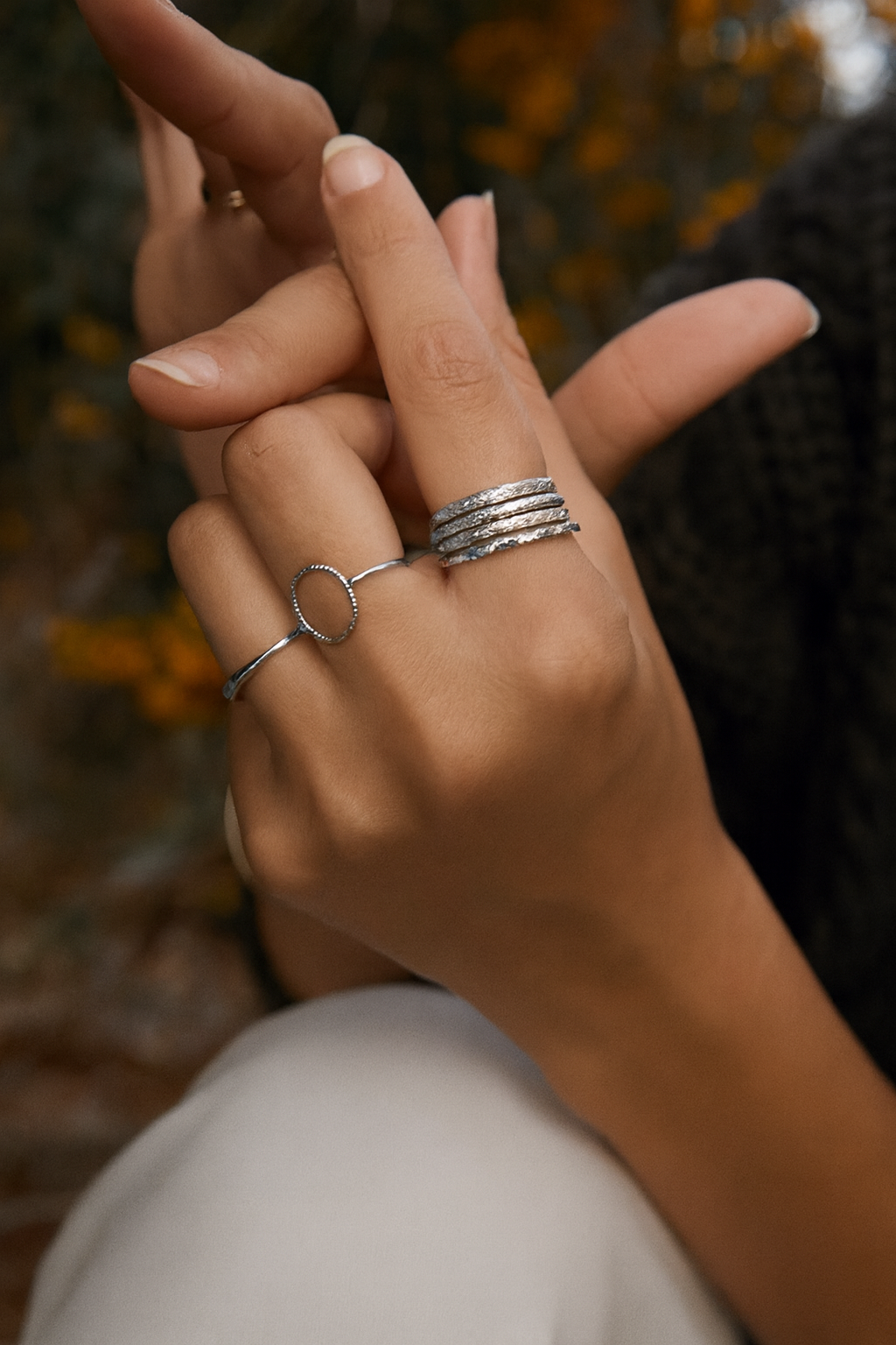 Trishka Ring Silver