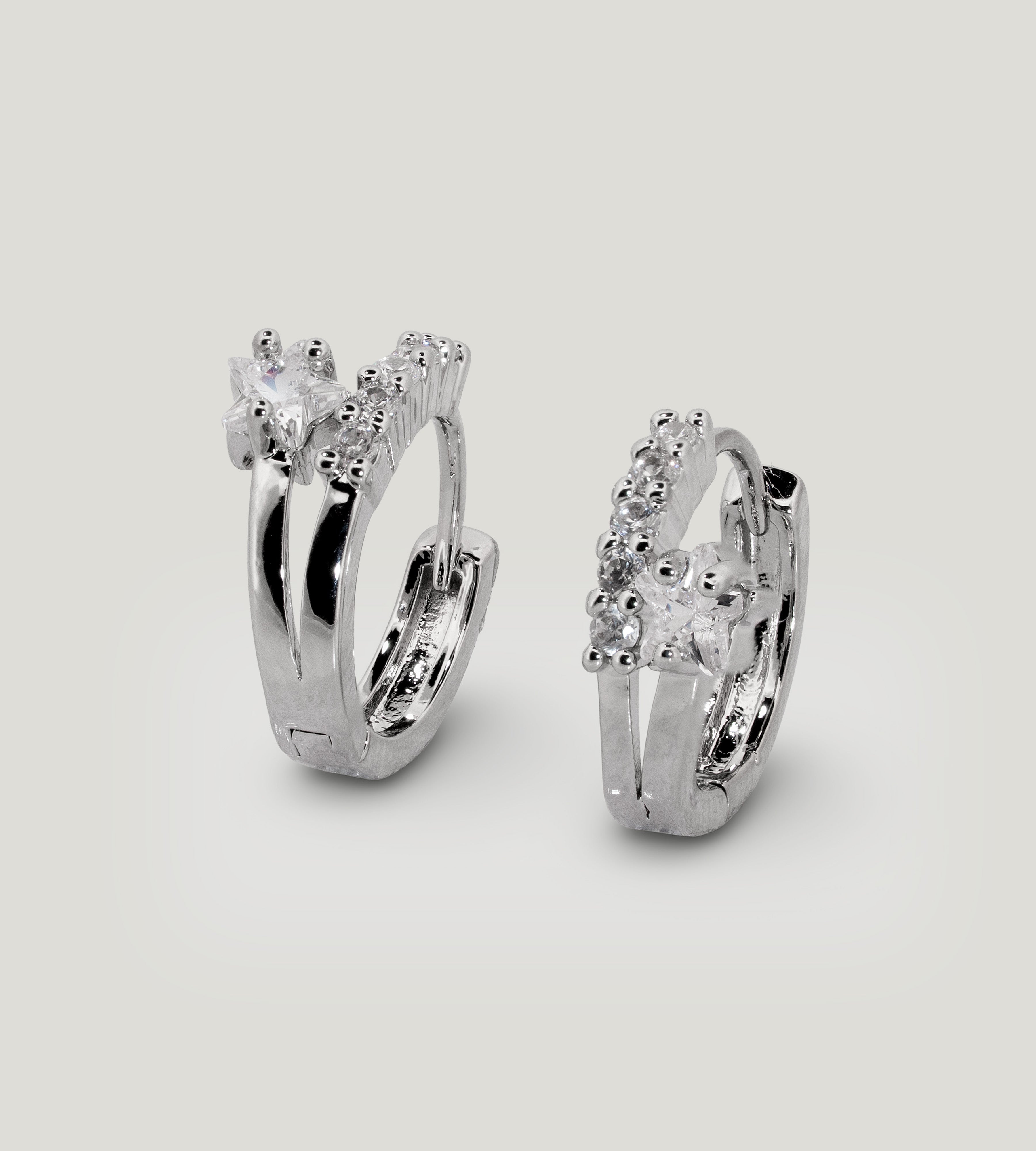 Flash Earring Silver Unit