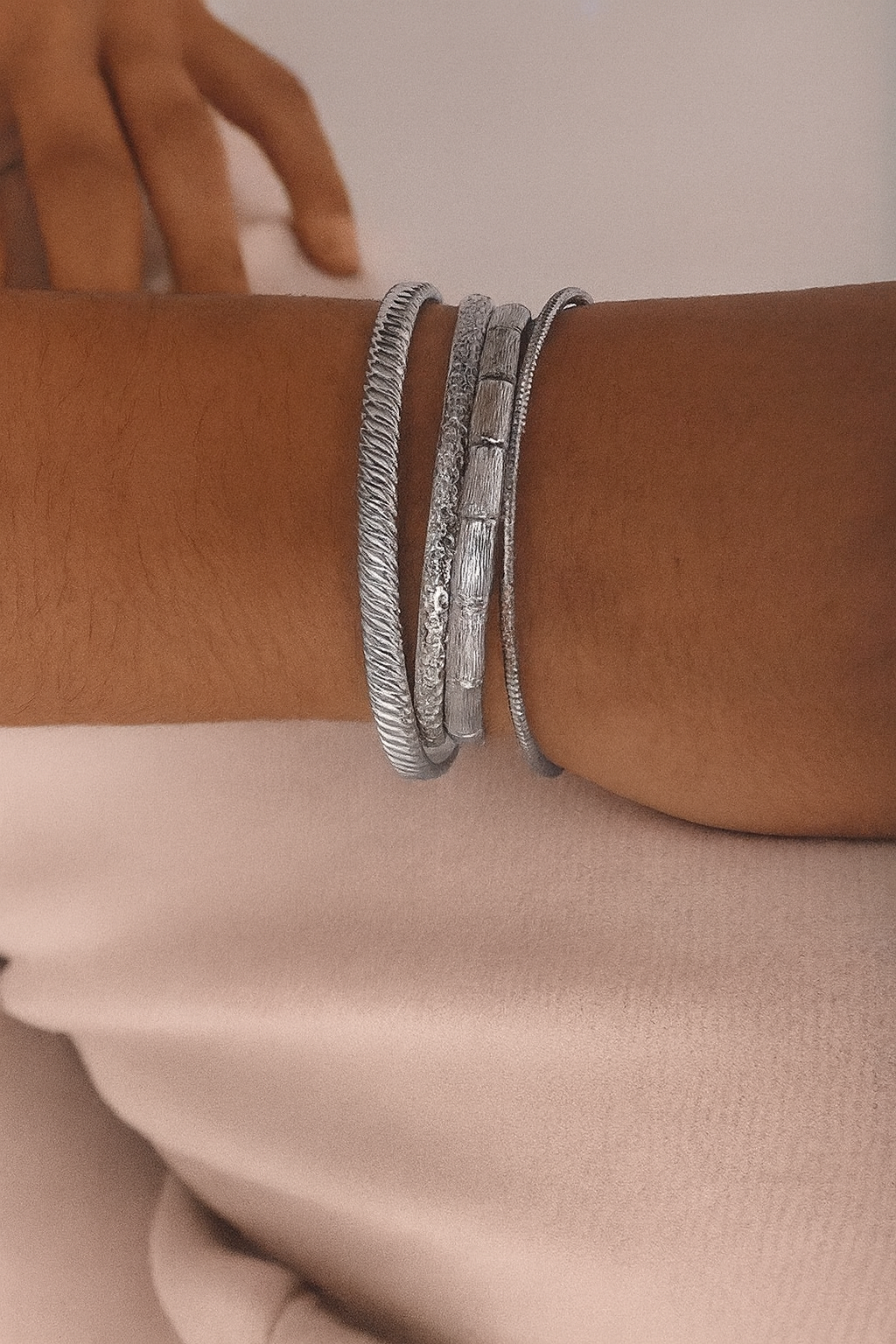Blaise Bangle Silver