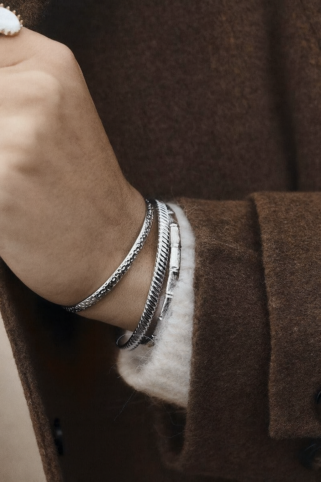 Blaise Bangle Silver