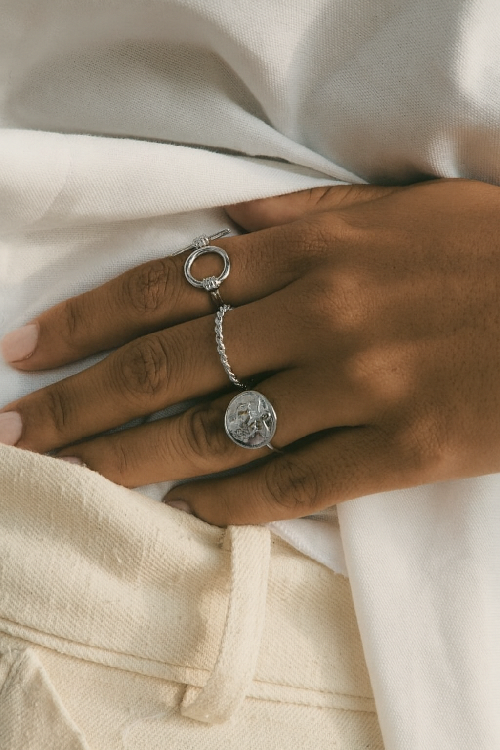 Chacha Ring Silver