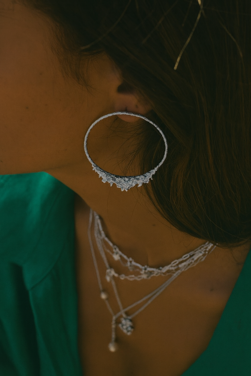 Monoe Earring Silver