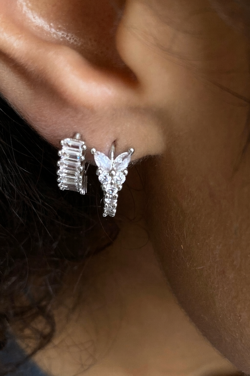 Bolt Earring Silver unit