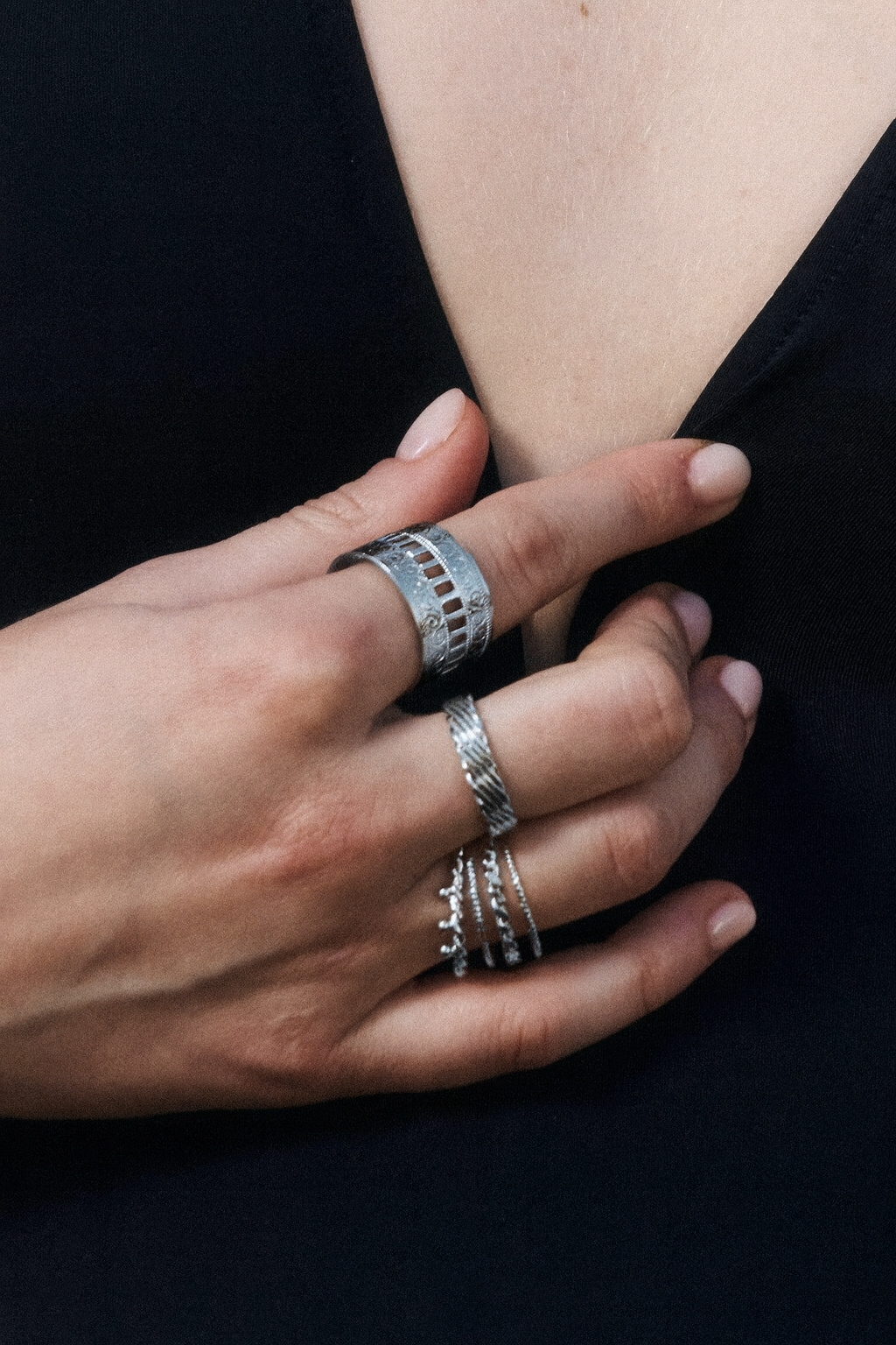 Terry Ring Silver