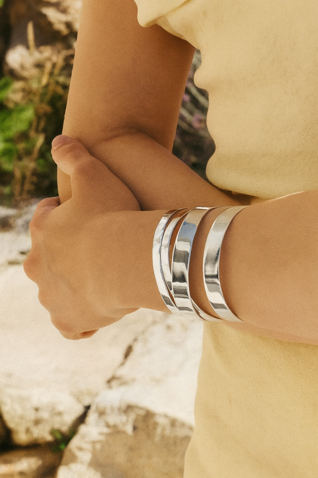 Mara Bangle Silver