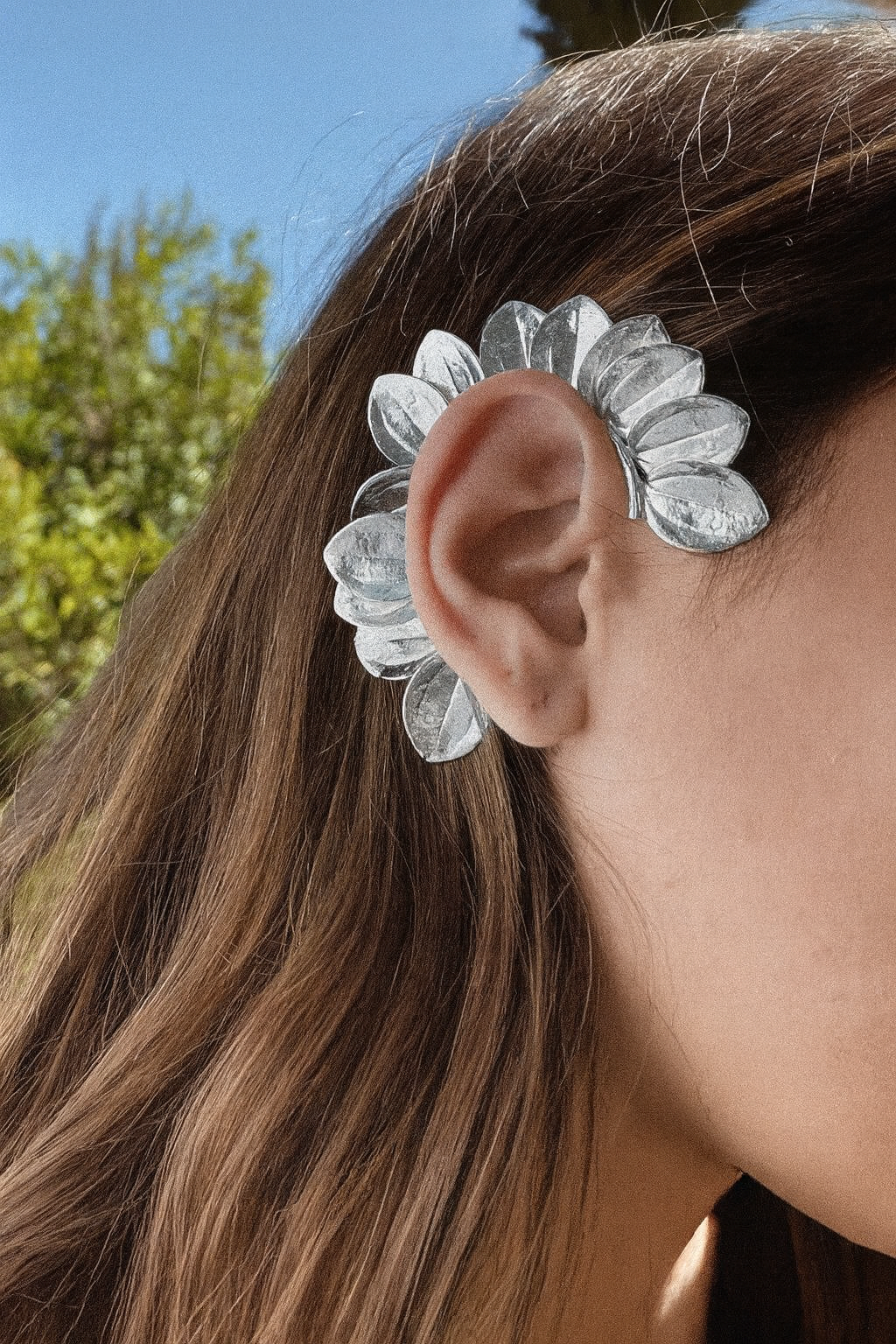 Philae Gauche Earring Silver