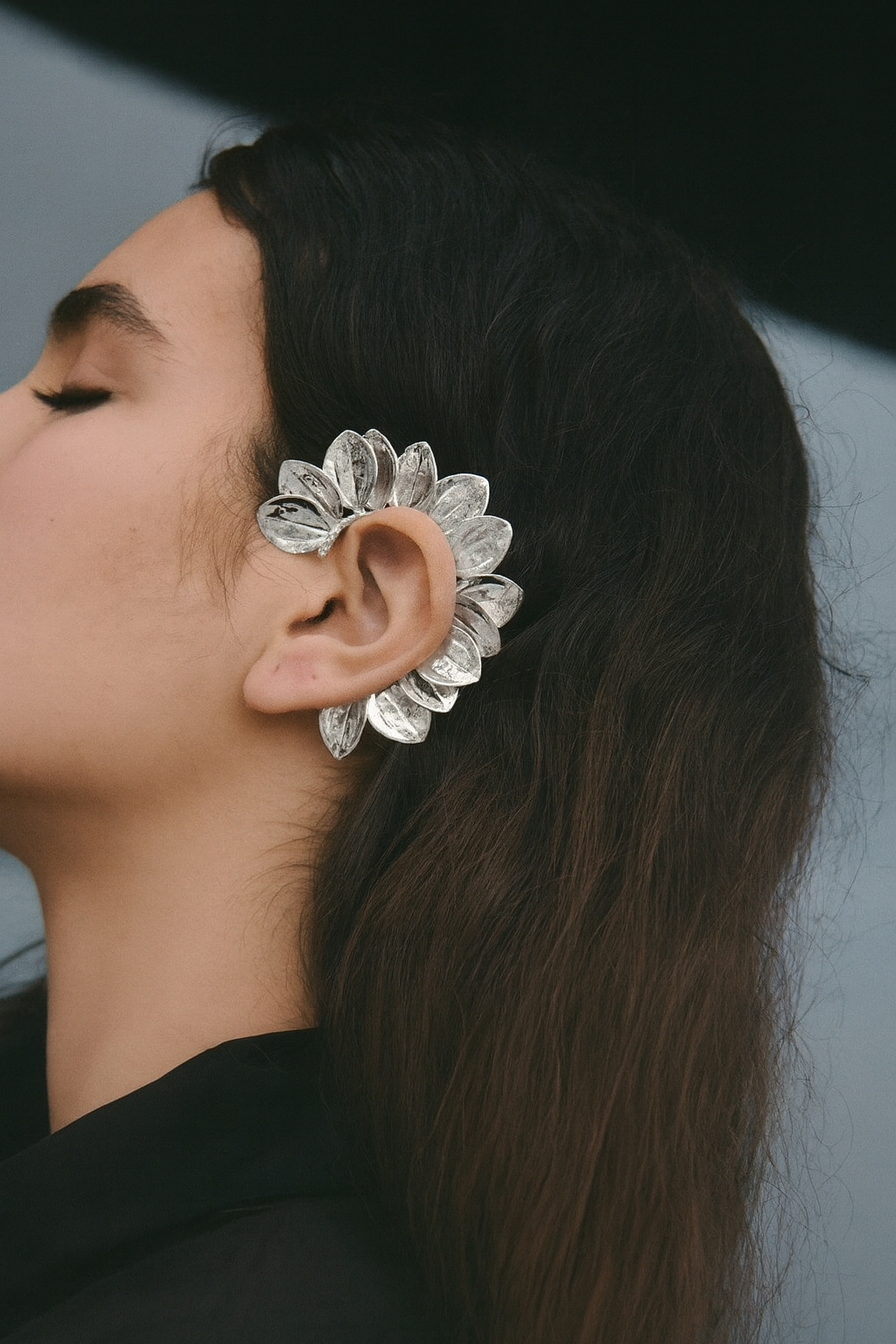 Philae Gauche Earring Silver