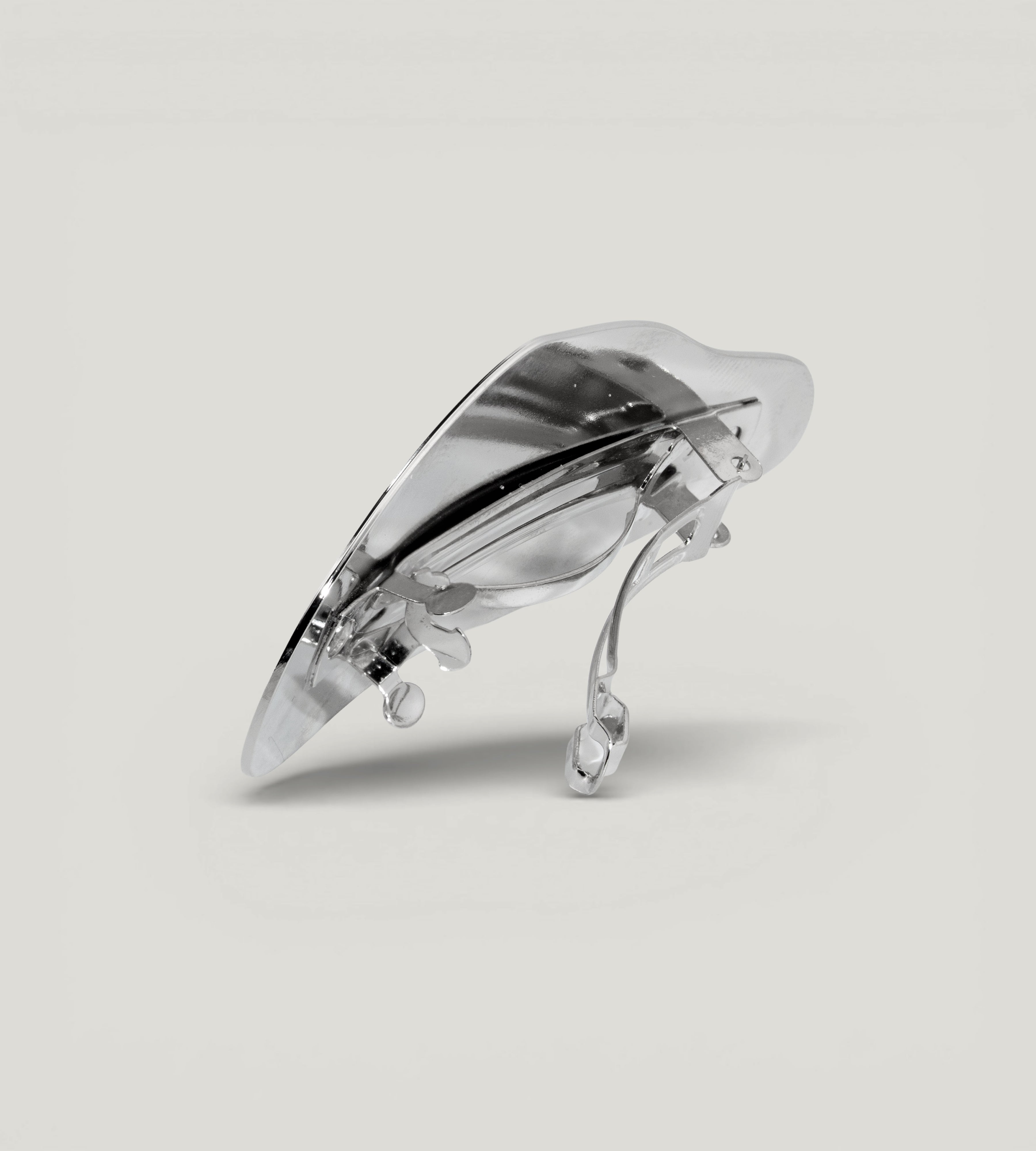 India Hair Clip Silver