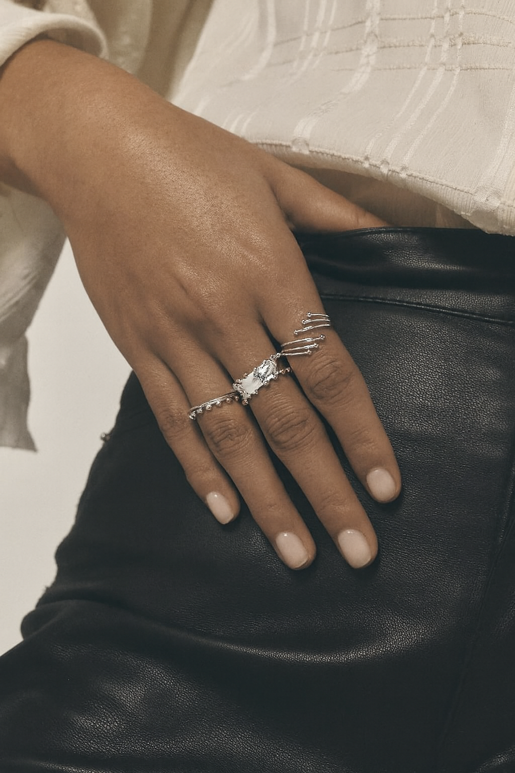 Rey ring Silver