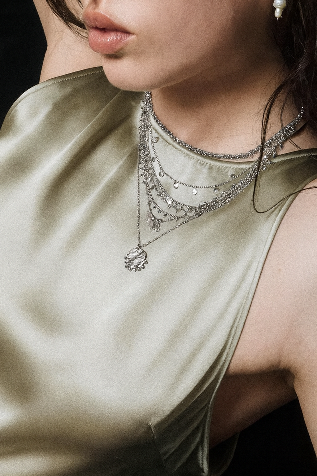 Dorette Necklace Silver