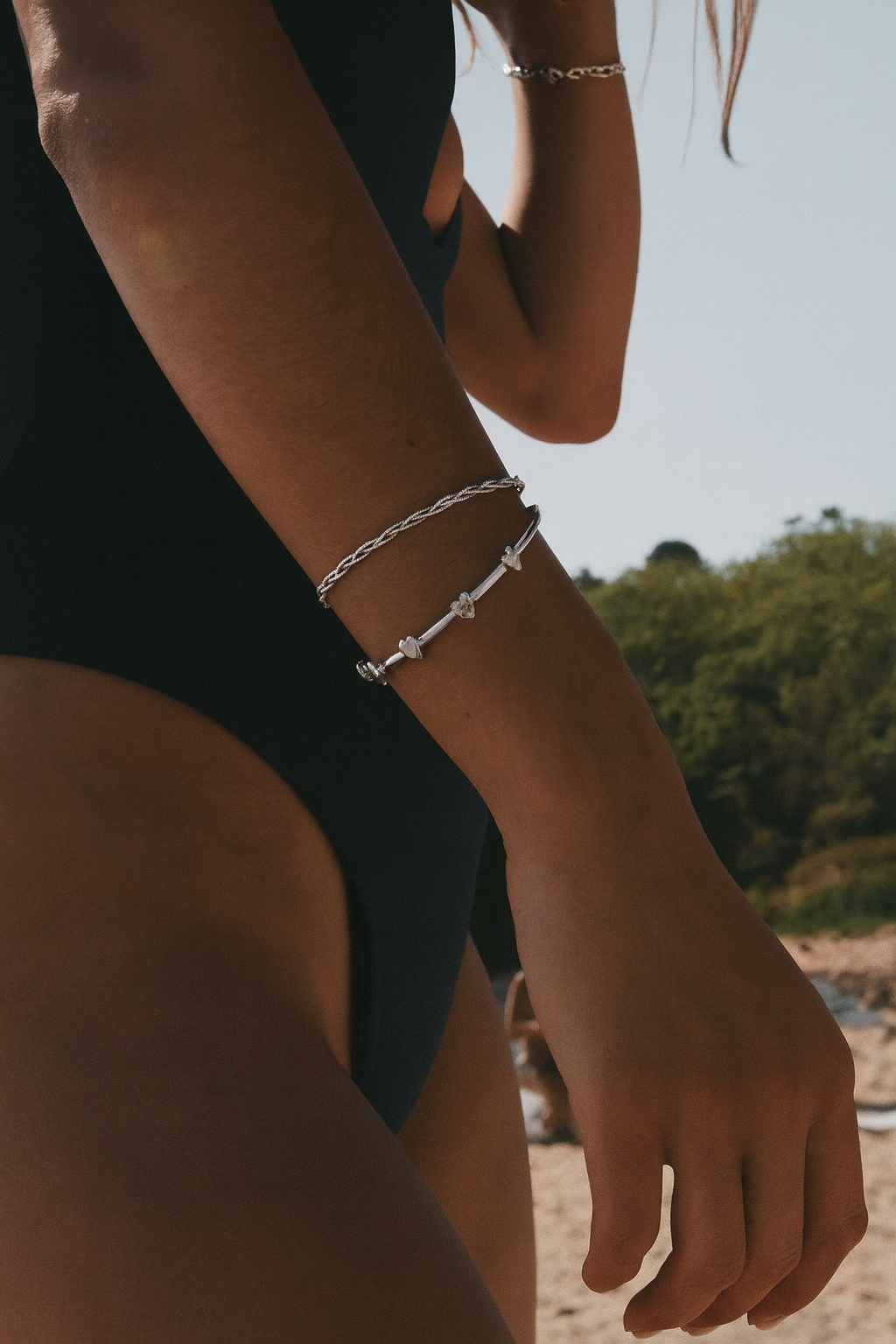 Augustino Bangle Silver