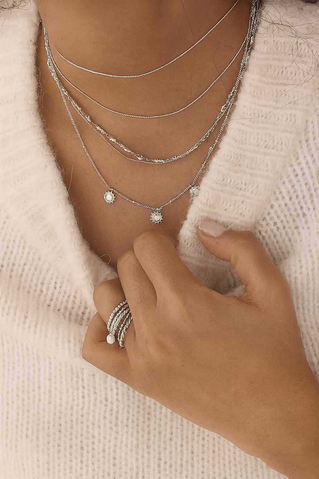 Edmond necklace Silver
