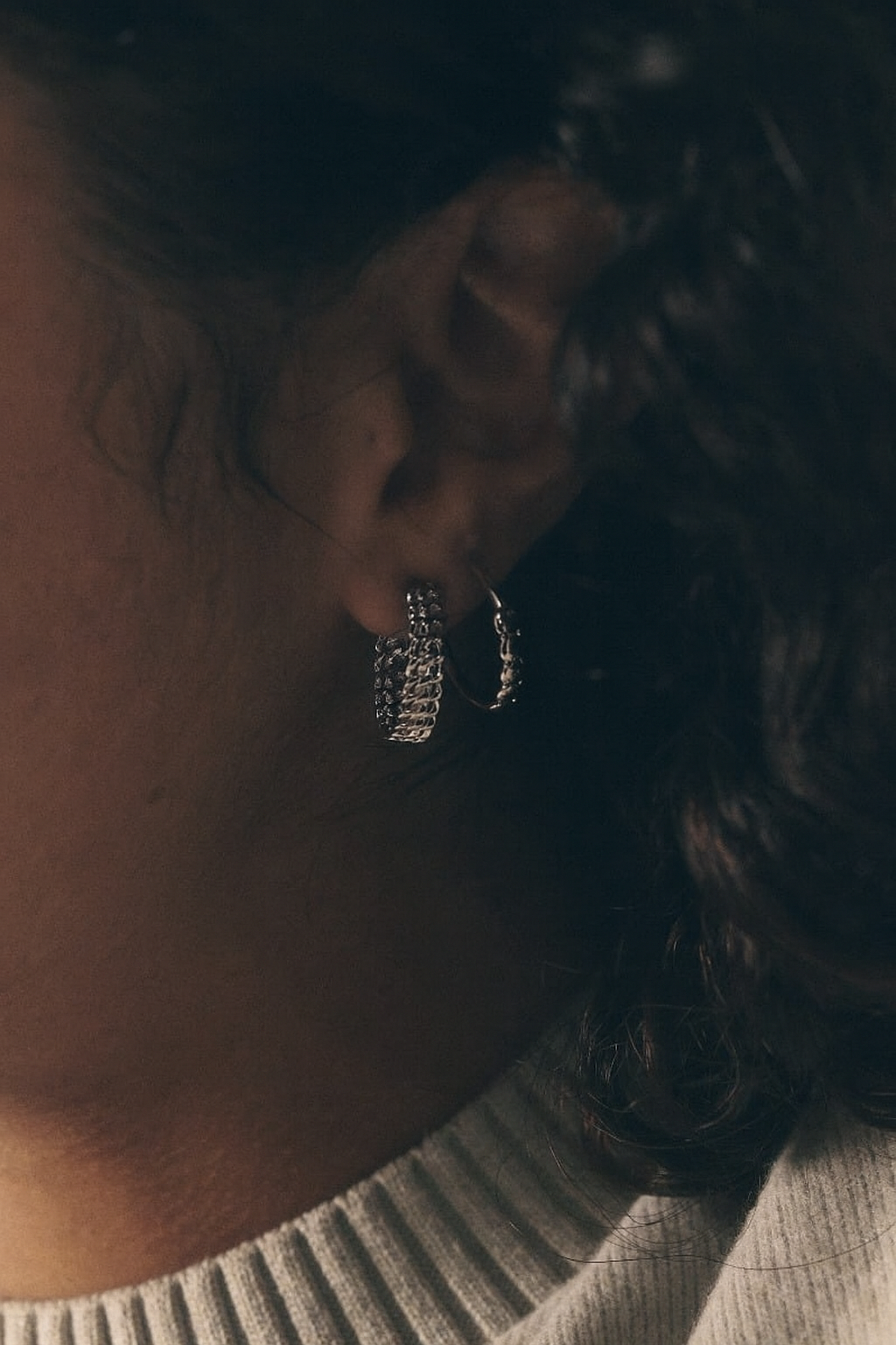 Johan Earring Silver