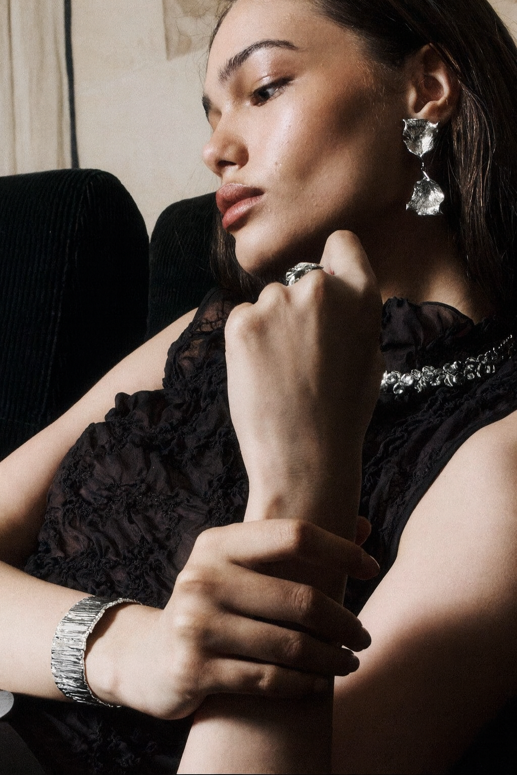 Alenka Cuff Silver