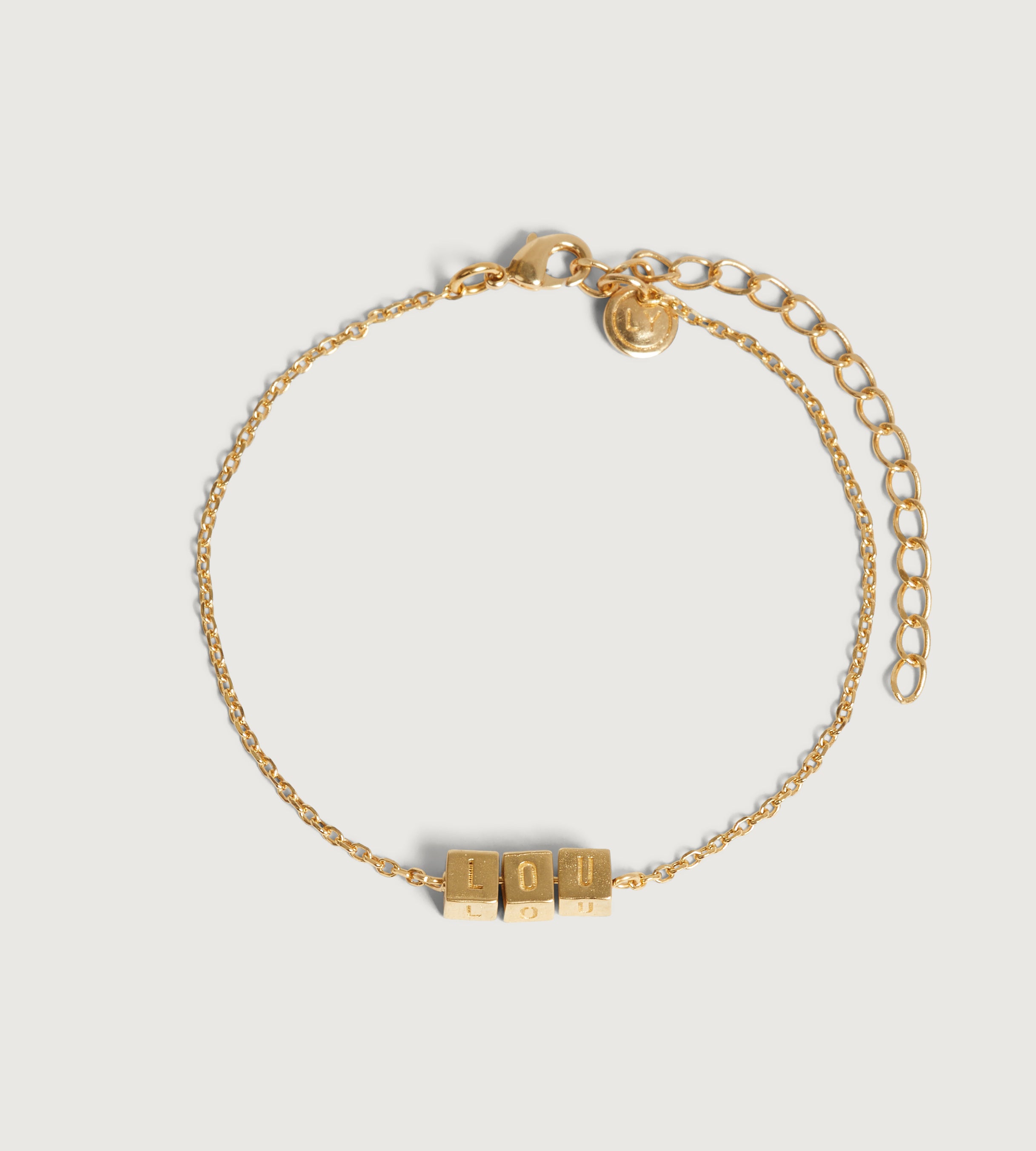 Chaine Bracelet Alphabet